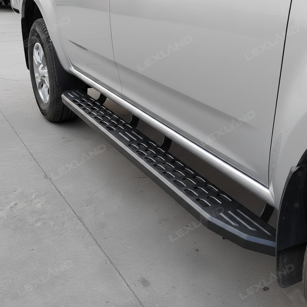Tacoma Running Boards Side Steps Steel Nerf Bars for Toyota