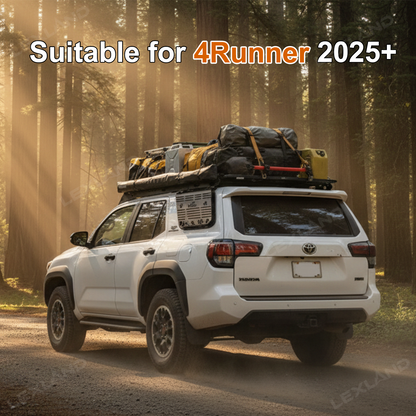 4Runner Roof Rack Crossbars Aluminum Rooftop Cargo Carrier Bars for Toyota