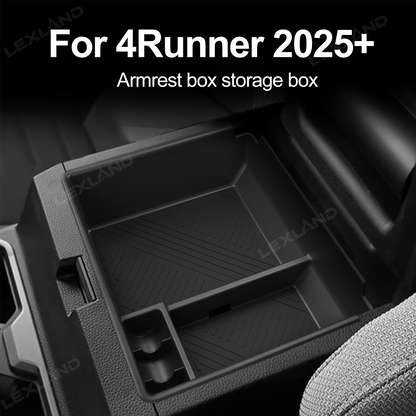 4Runner Center Console Organizer Tray Armrest Storage Box For Toyota