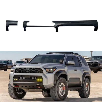 4Runner Dashboard Cover Dash Cover Mat Pad ABS Carbon Fiber Style Glossy Trim Panel Caps