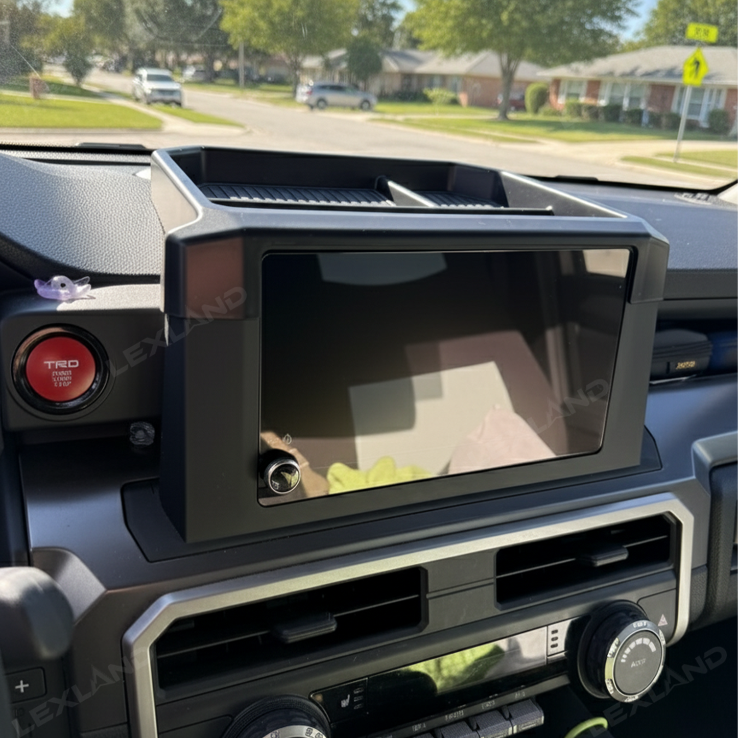 Tacoma Dashboard Organizer Tray Behind Screen Interior Dash Storage Box for Toyota