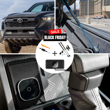Tacoma Front Hood Holder & Wireless Charger Pad & Auto Idle Start Stop Eliminator