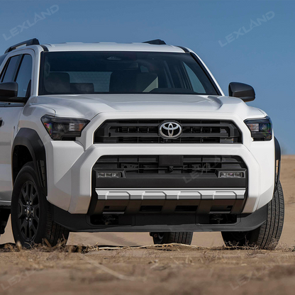 4runner Front Bumper Lower Valance Strip Stainless Steel Scratch Guard Protector - Silver Brushed Finish