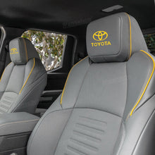 4Runner Seat Covers Embossed Nappa Leather Seat Protector Set for Toyota