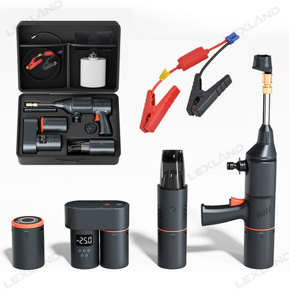 Tacoma/4Runner 6-in-1 Emergency Jump Starter Kit with 15000mAh Portable Power Bank for Toyota