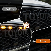 Tacoma Raptor Lights LED Front Grille Lights Amber Lights For Toyota