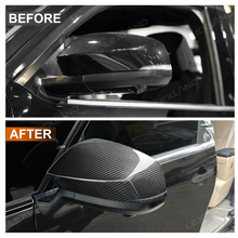 Tacoma Real Carbon Fiber Side Mirror Rearview Covers Mirror Caps Protection Cover for Toyota