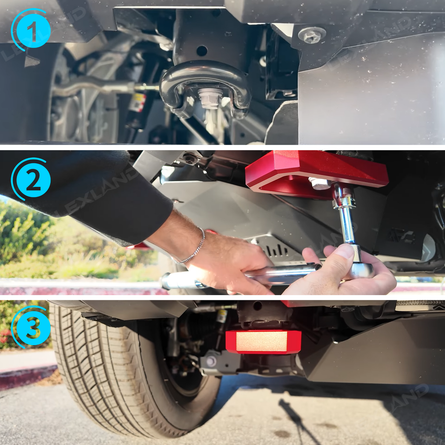 Tacoma/4Runner Aluminum Front Tow Hooks for Toyota