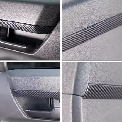 Tacoma Door Trim Cover ABS Front & Rear Door Protector Interior Trim Strip for Toyota