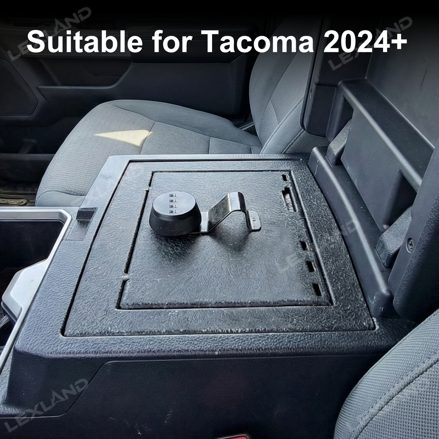 Tacoma Center Console Safe Storage Box Anti-Theft Lock Box Organizer for Toyota