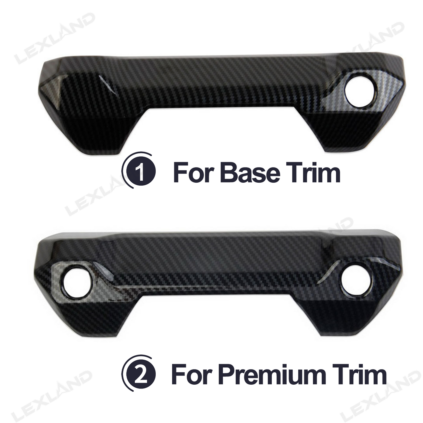 Tundra Rear Trunk Door Tailgate Handle Cover Trim ABS Liftgate Scratch Protector Overlay for Toyota