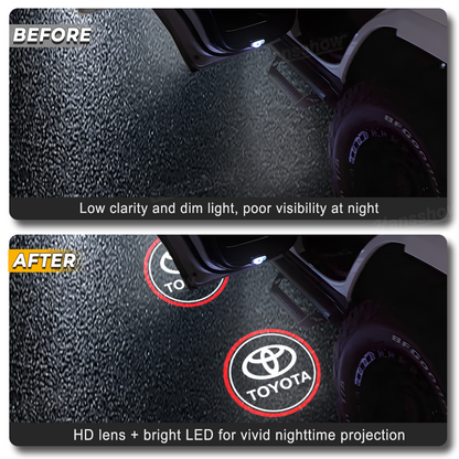 4Runner LED Welcome Lights Door Projector Light Puddle Lights For Toyota