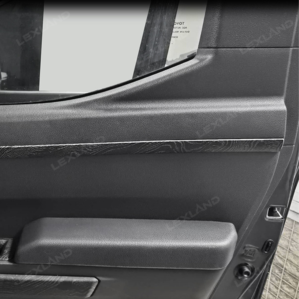 Tacoma Door Trim Cover ABS Front & Rear Door Protector Interior Trim Strip for Toyota