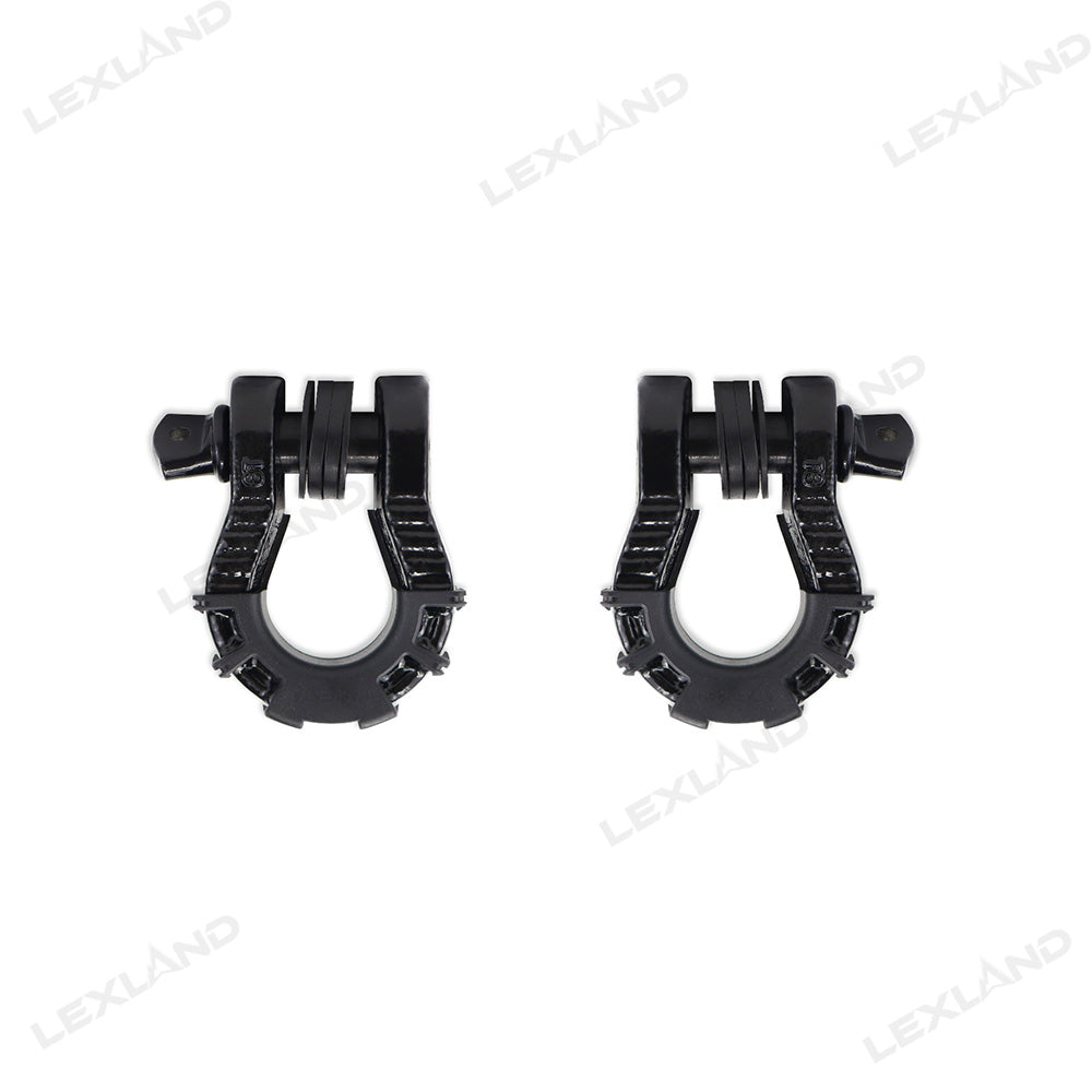 4Runner/Tacoma Rugged D-Ring Shackle Front Hook Brackets for Toyota