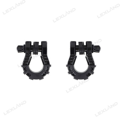 4Runner/Tacoma Rugged D-Ring Shackle Front Hook Brackets for Toyota