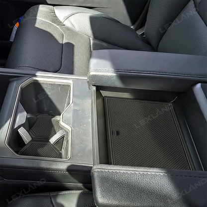 Tundra Interior Door Slot Mats Anti-Slip Storage Tray Pads Full Coverage Set 31 PCS for Toyota