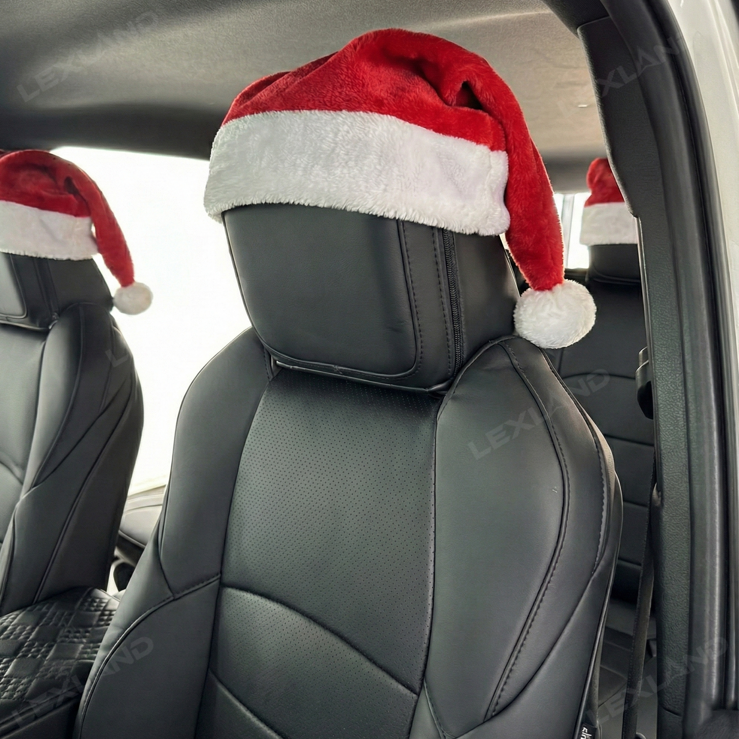 Climbing Santa Claus Car Christmas Decoration