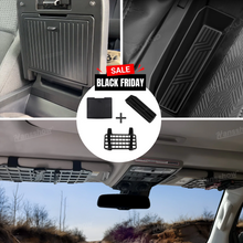 4Runner Tactical Sun Visor Molle Panel &  Armrest Secret Compartment & Gear Shifter Storage Box