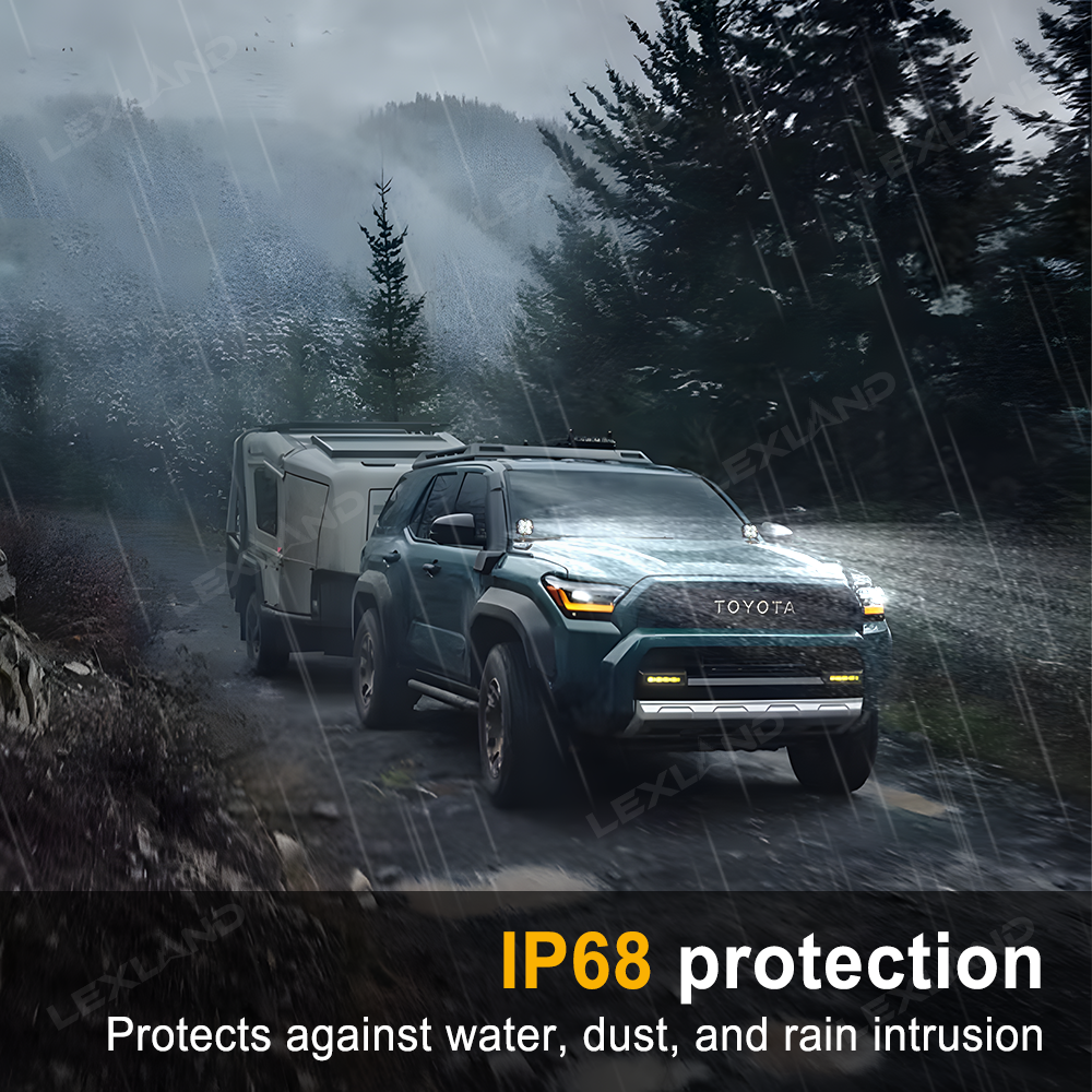 Tacoma/4Runner Baja Designs Ditch Lights Kit Squadron Pro LED A-pillar Lights for Toyota