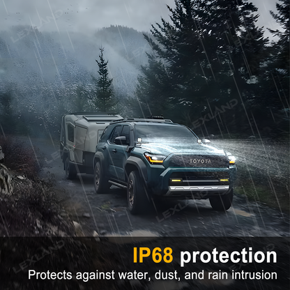 Tacoma/4Runner Baja Designs Ditch Lights Kit Squadron Pro LED A-pillar Lights for Toyota