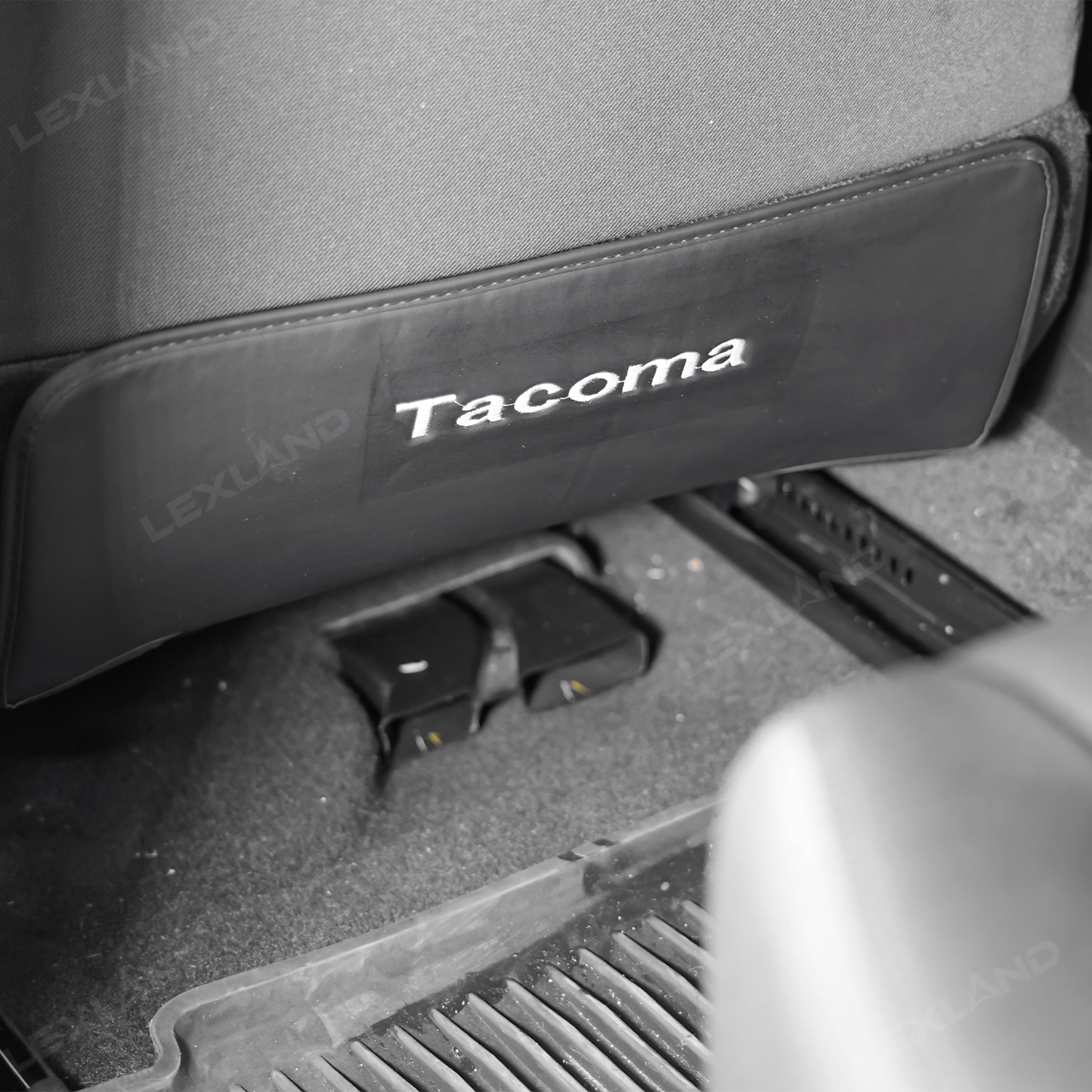Tacoma Anti-Kick Pad Interior Seat Back Cover Protector with Tacoma Letter for Toyota