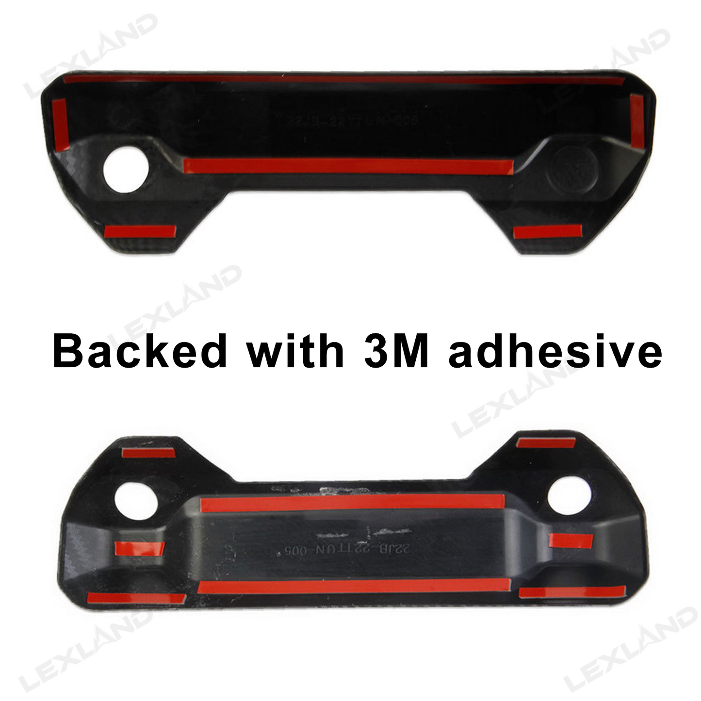 Tundra Rear Trunk Door Tailgate Handle Cover Trim ABS Liftgate Scratch Protector Overlay for Toyota