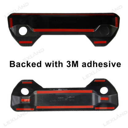 Tundra Rear Trunk Door Tailgate Handle Cover Trim ABS Liftgate Scratch Protector Overlay for Toyota