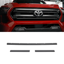 Tacoma Front Center Grille Grill Inserts Strips ABS Decorative Trim for Toyota