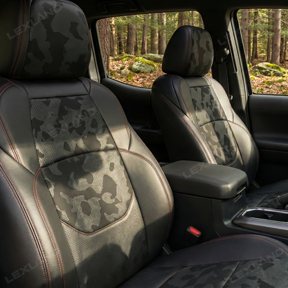 Tacoma 3rd Gen Camo Seat Covers NAPPA Leather Seat Protector for Toyota