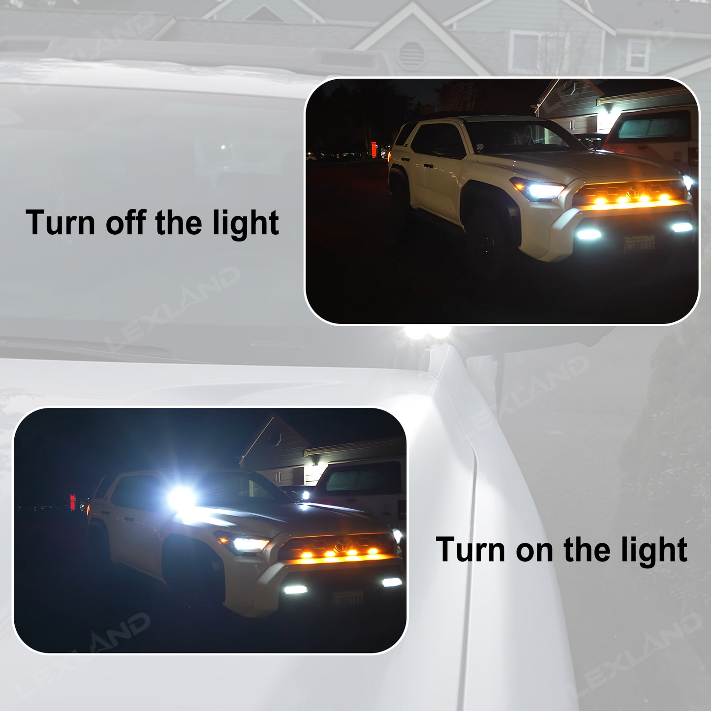 Tacoma/4Runner Baja Designs Ditch Lights Kit Squadron Pro LED A-pillar Lights for Toyota