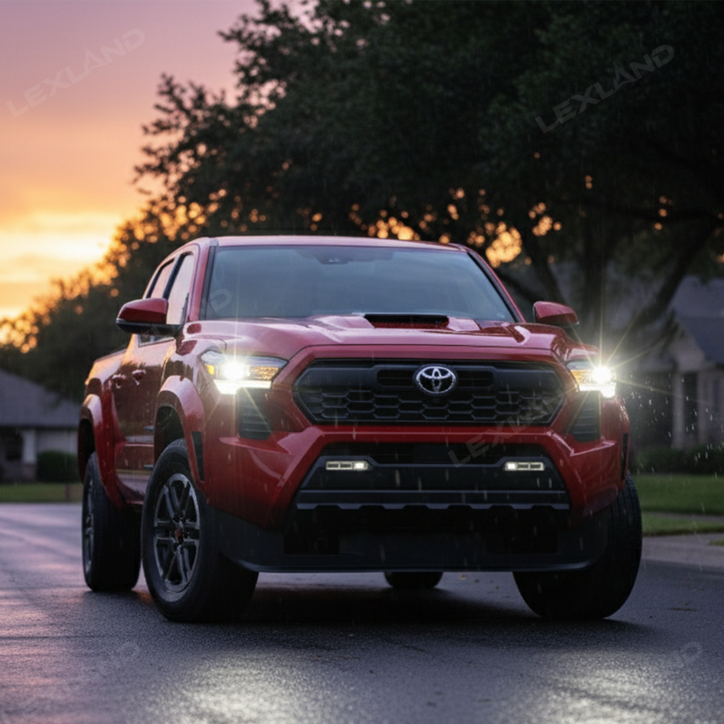 Tacoma Front DRL Turn Signal Parking Light 7443 LED Bulb Replacement Kit