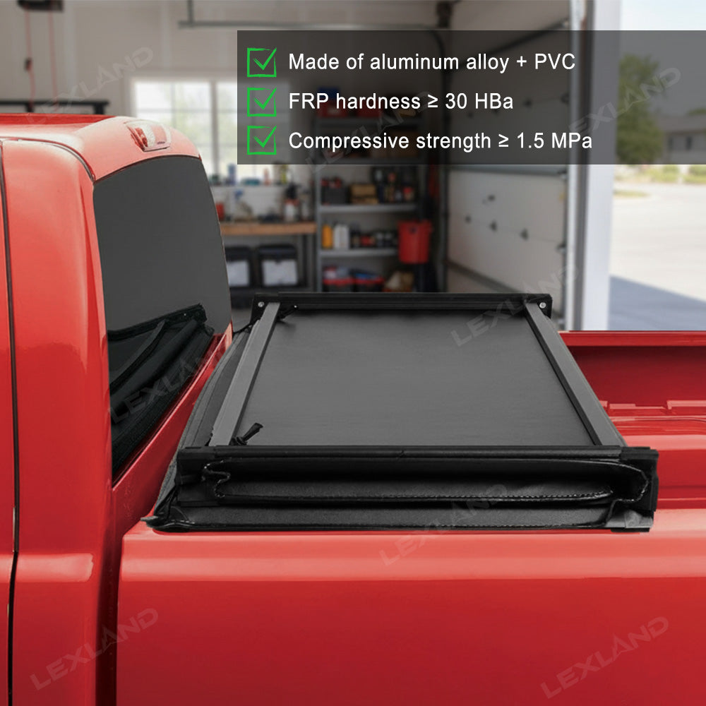 Tacoma Tri-fold Soft Folding Truck Bed Tonneau Cover for Toyota