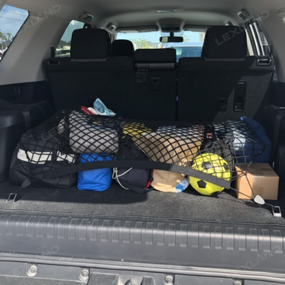 4Runner Elastic Cargo Net Trunk Mesh Luggage Net Trunk Organizer for Toyota
