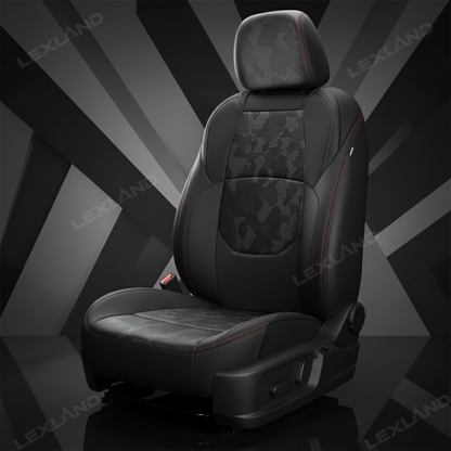 Tacoma 3rd Gen Camo Seat Covers NAPPA Leather Seat Protector for Toyota