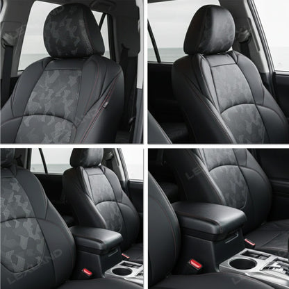 4Runner 5th Gen Seat Covers NAPPA Leather Camo Seat Protector for Toyota