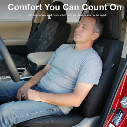 4Runner 5th Gen Seat Covers NAPPA Leather Camo Seat Protector for Toyota