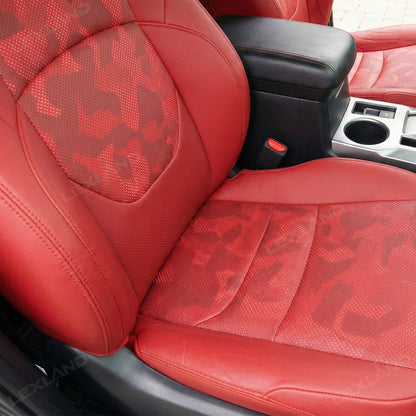 4Runner 5th Gen Seat Covers NAPPA Leather Camo Seat Protector for Toyota
