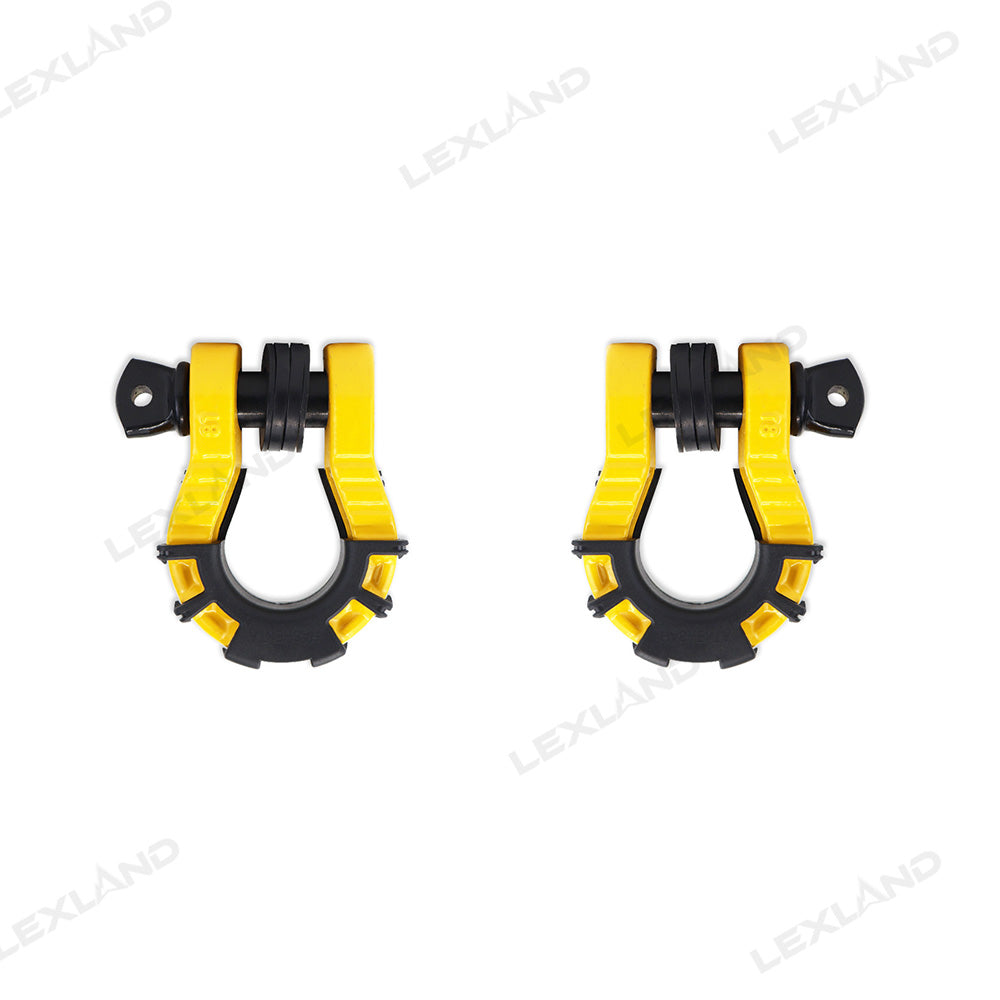 4Runner/Tacoma Rugged D-Ring Shackle Front Hook Brackets for Toyota