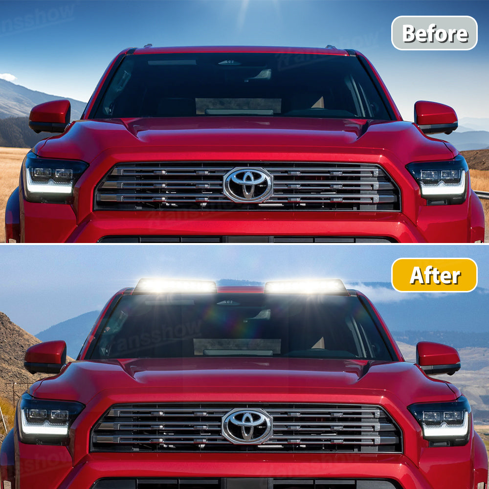 4Runner/Tacoma LED Lights Roof Lights Upgrade Kit Off-Road & Overland Auxiliary Lighting for Toyota