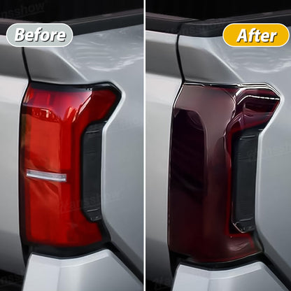 Tacoma Tail Light Cover Smoked Rear Light Cover Taillights Overlay for Toyota