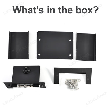 4Runner Center Console Safe Lock Box Armrest Security Organizer Safe Vault Lockbox for Toyota