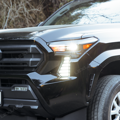 Tacoma LED Fang Lights Dual-Color Dynamic Daytime Running Lights for Toyota