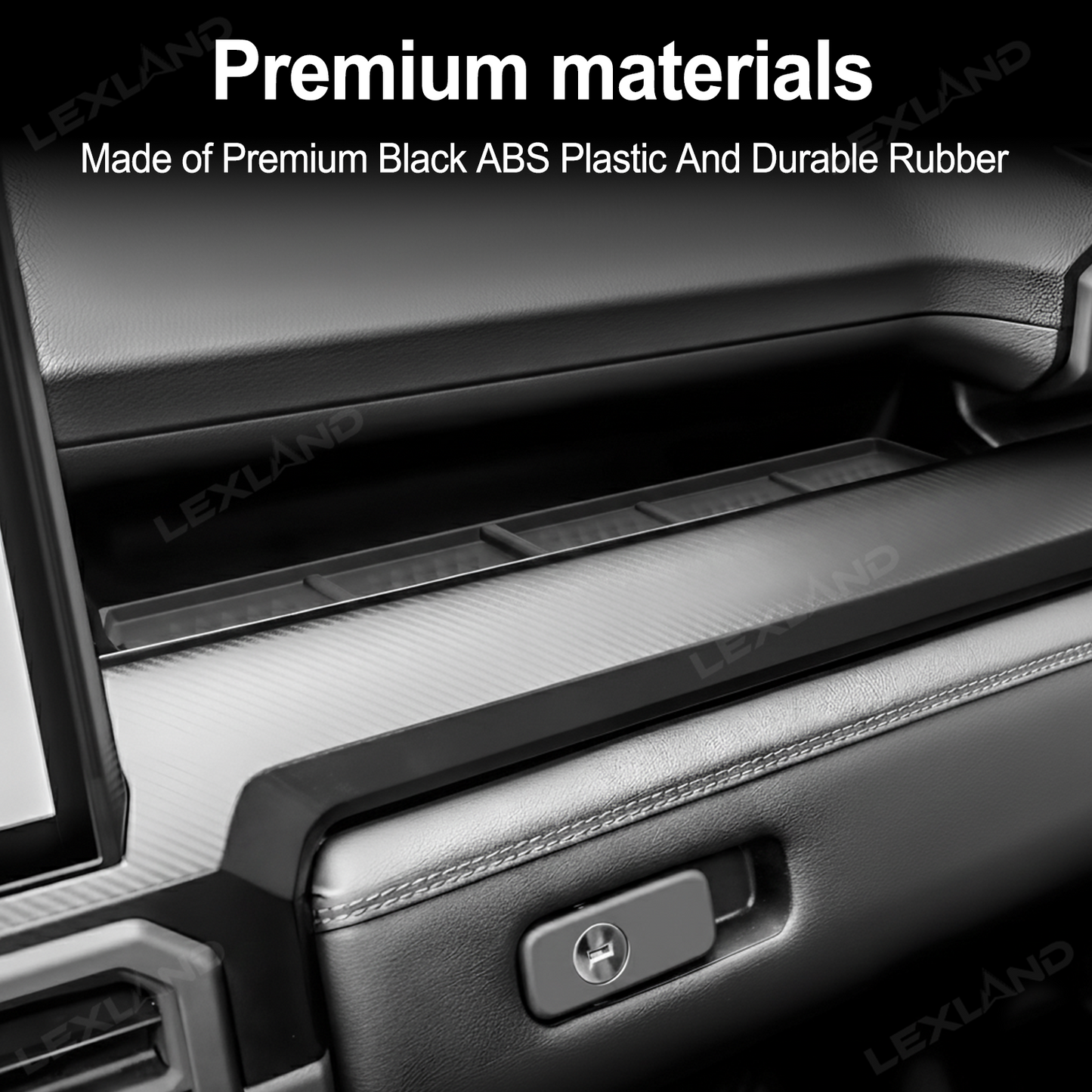 Tacoma /4Runner Center Console Organizer Co-Pilot Console Tray Storage Box for Toyota