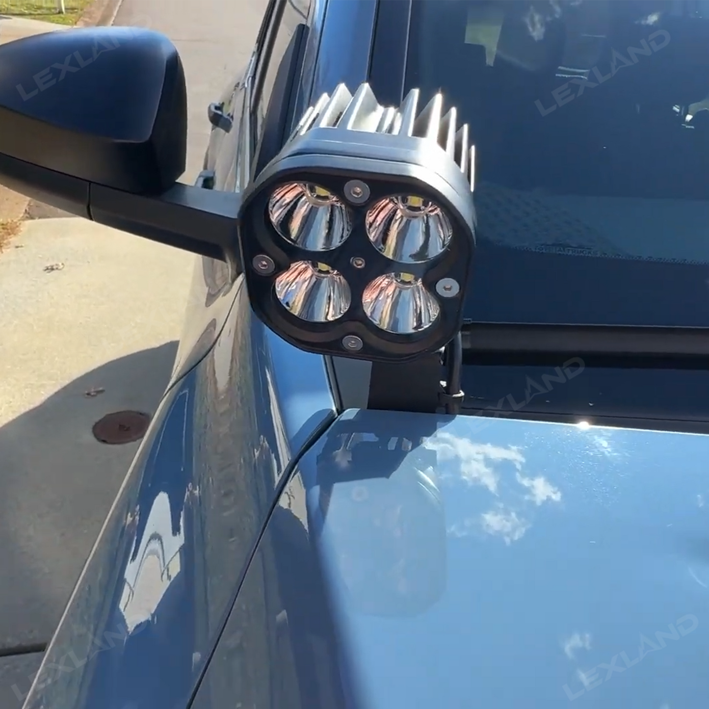 Tacoma/4Runner Baja Designs Ditch Lights Kit Squadron Pro LED A-pillar Lights for Toyota