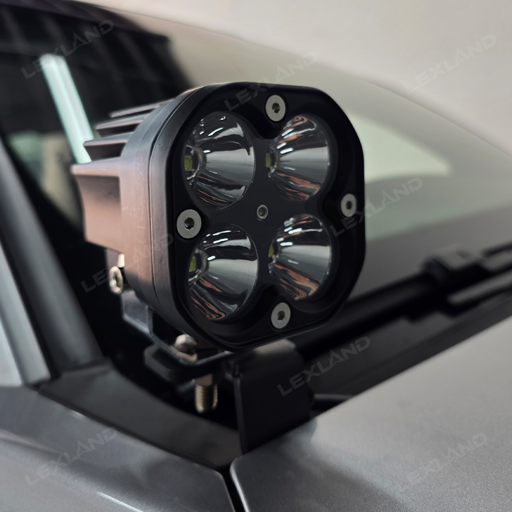 Tacoma/4Runner Baja Designs Ditch Lights Kit Squadron Pro LED A-pillar Lights for Toyota