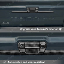 Tacoma Tailgate Handle Cover ABS Carbon Fiber Style Trim Protector Overlay for Toyota