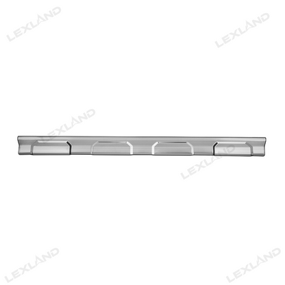 4runner Front Bumper Lower Valance Strip Stainless Steel Scratch Guard Protector - Silver Brushed Finish