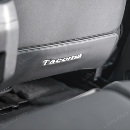 Tacoma Anti-Kick Pad Interior Seat Back Cover Protector with Tacoma Letter for Toyota