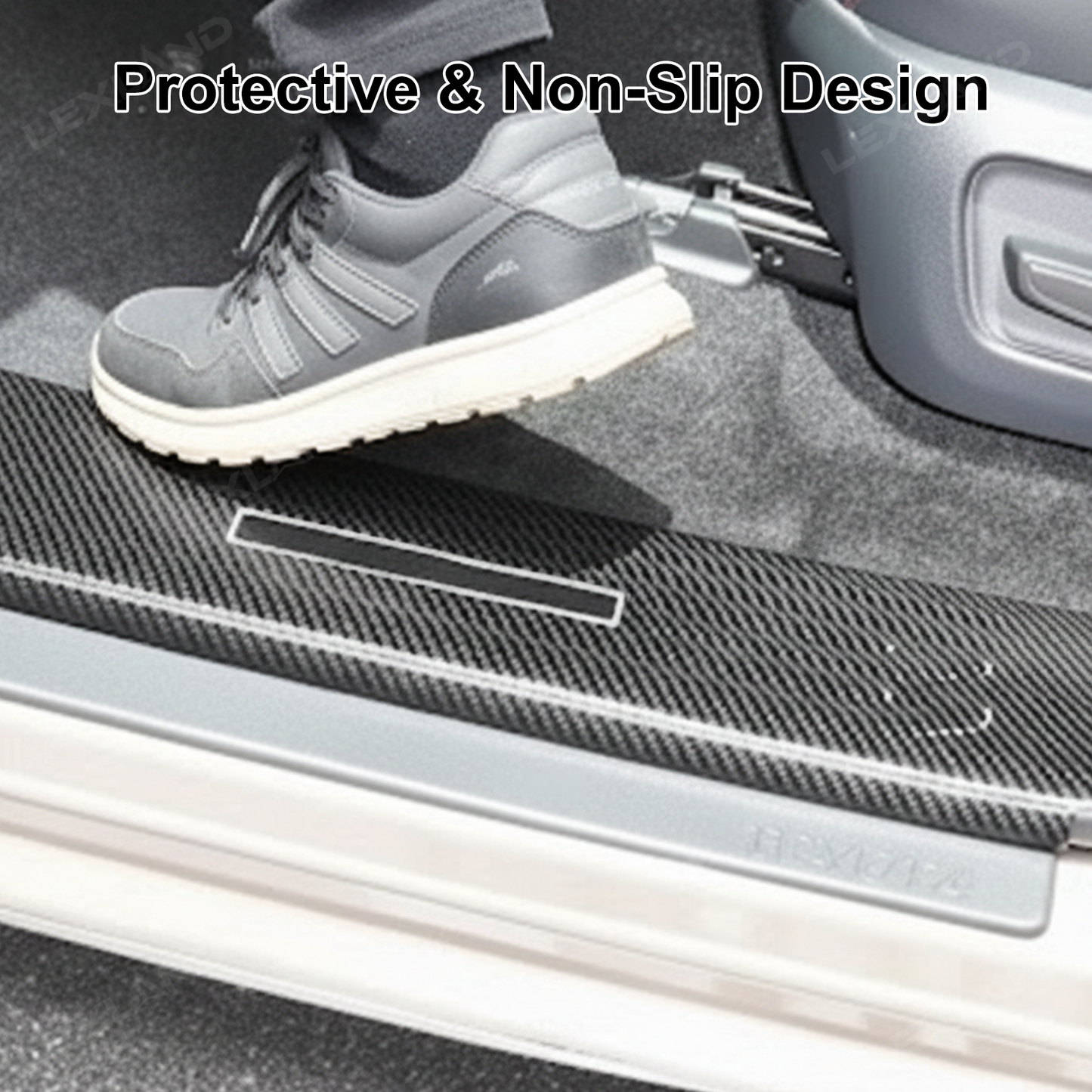 Tacoma/4Runner Door Sill Protector Kick Plate Door Sill Guard for Toyota