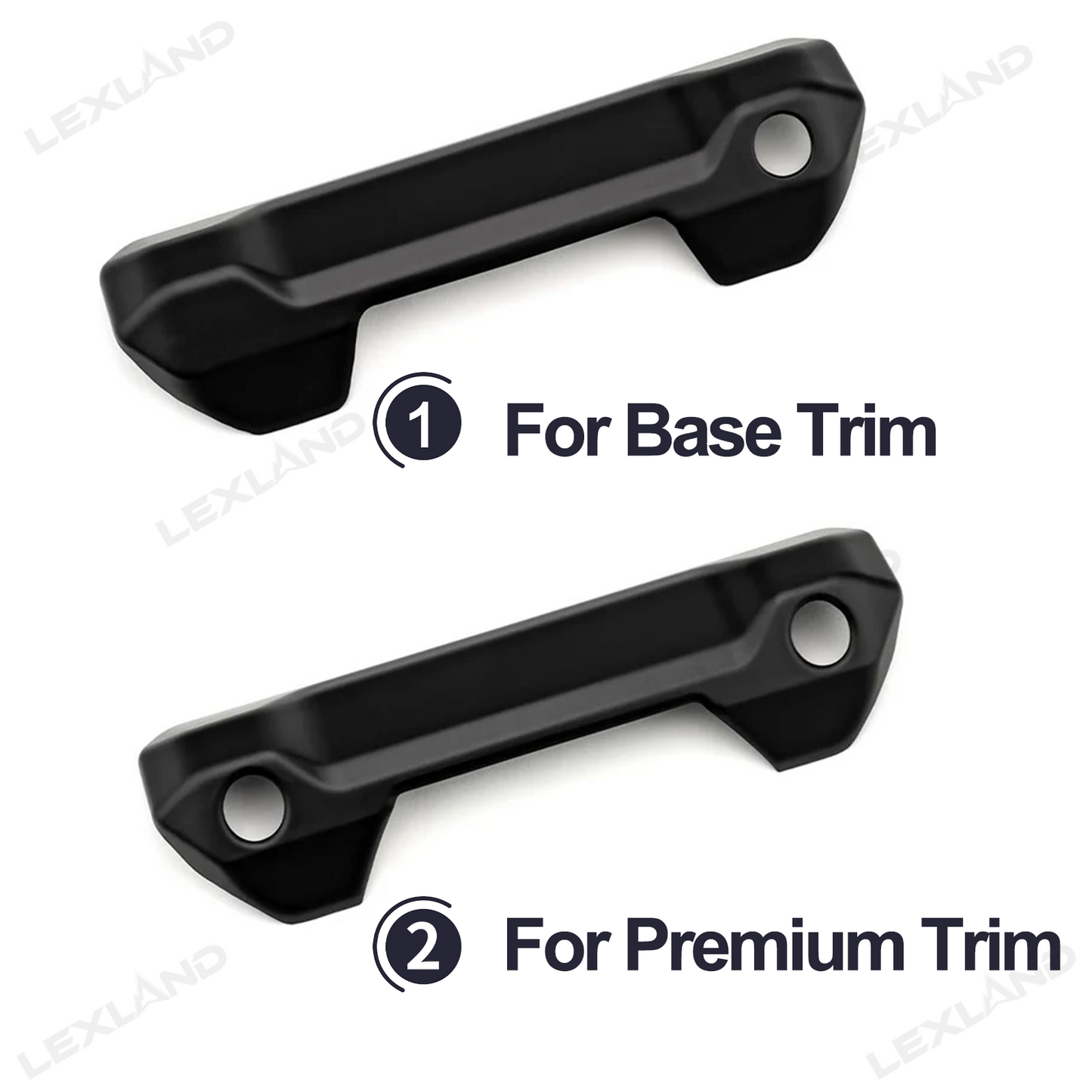 Tundra Rear Trunk Door Tailgate Handle Cover Trim ABS Liftgate Scratch Protector Overlay for Toyota